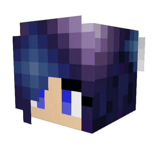 SarahEaton2002 Minecraft avatar head, 3D render