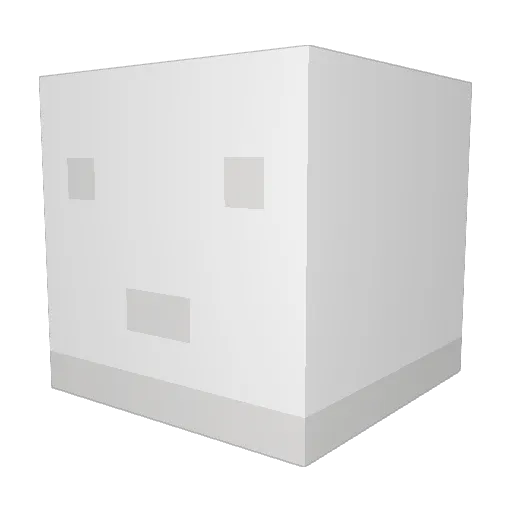 SarahMcElroy Minecraft avatar head, 3D render
