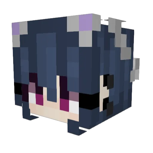 SarahSleepySloth Minecraft avatar head, 3D render