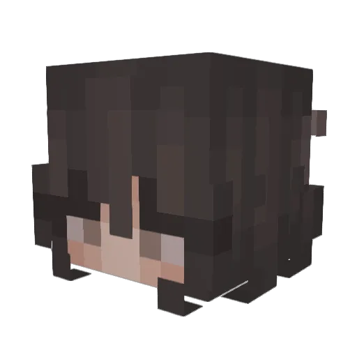 Sarah_amyxx Minecraft avatar head, 3D render