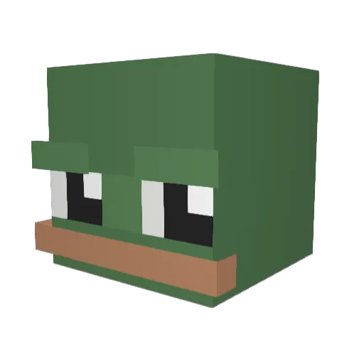 Sarah_ppl Minecraft avatar head, 3D render