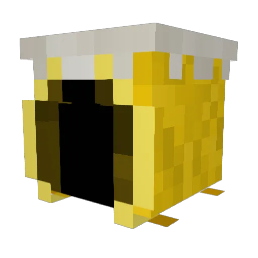 Saraivian Minecraft avatar head, 3D render