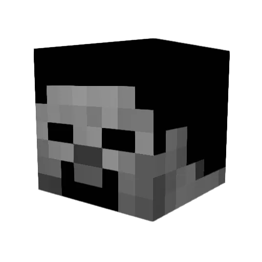 Sarantoast Minecraft avatar head, 3D render