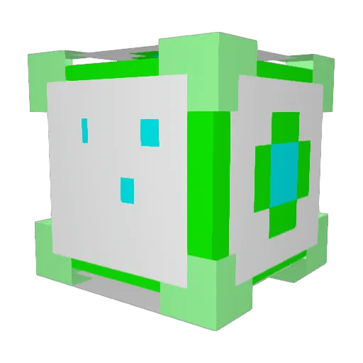 SaratHaar Minecraft avatar head, 3D render