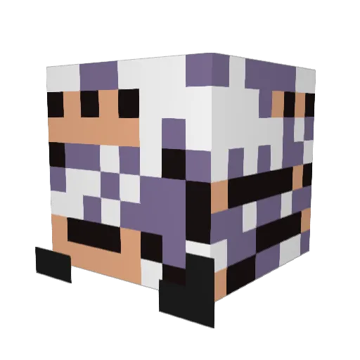 SarcasticKenny Minecraft avatar head, 3D render