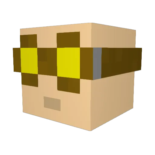 SarcomaSlayer Minecraft avatar head, 3D render