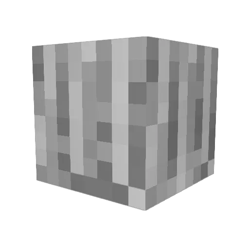 Sardinie Minecraft avatar head, 3D render