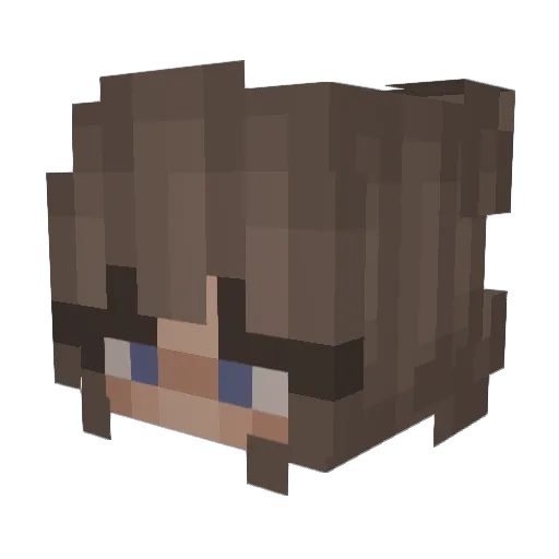 Sardonyx7273 Minecraft avatar head, 3D render