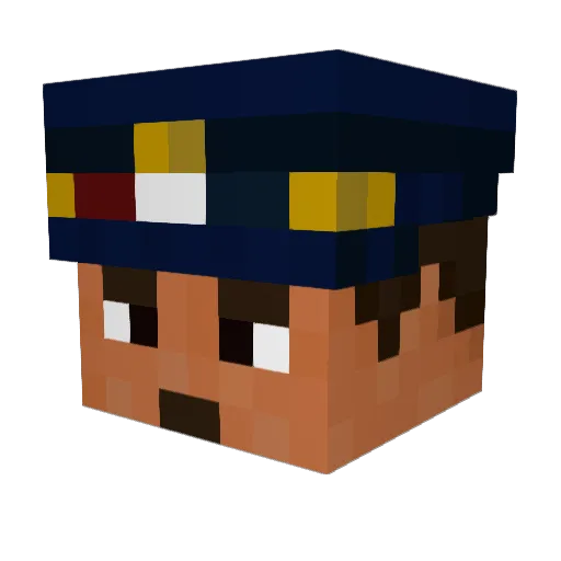 Sared_Beats3000 Minecraft avatar head, 3D render