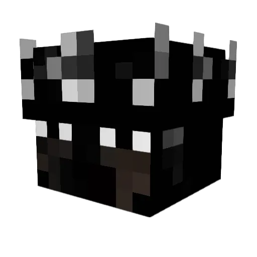 Sareviusz Minecraft avatar head, 3D render