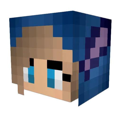 Sarge_FuzzyBoots Minecraft avatar head, 3D render