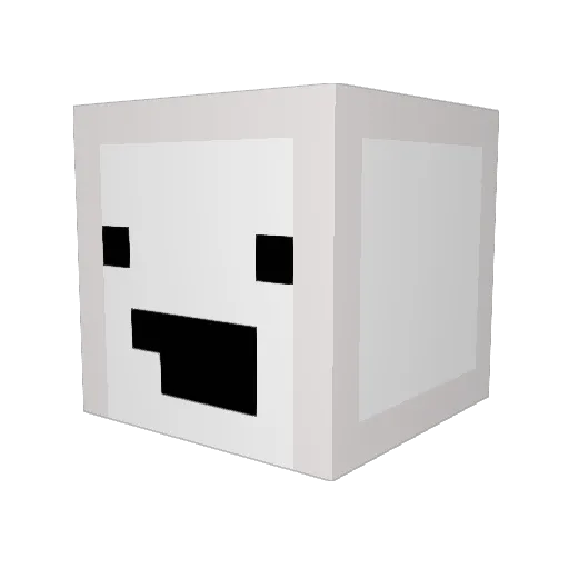 Sargent11 Minecraft avatar head, 3D render
