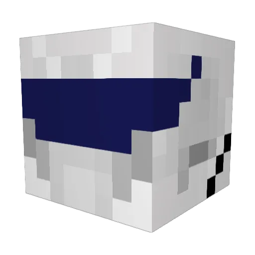Sargent1Ghost Minecraft avatar head, 3D render
