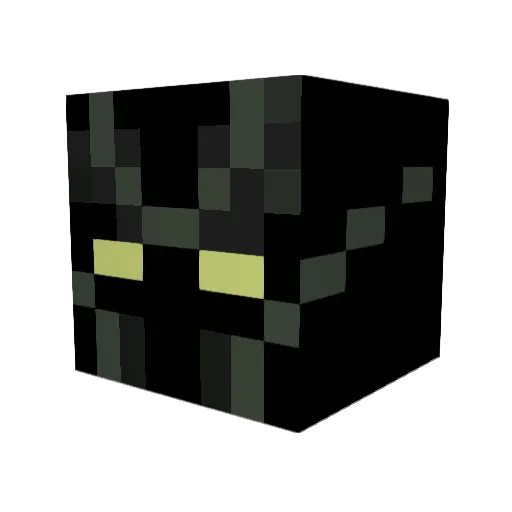 Sarges Minecraft avatar head, 3D render