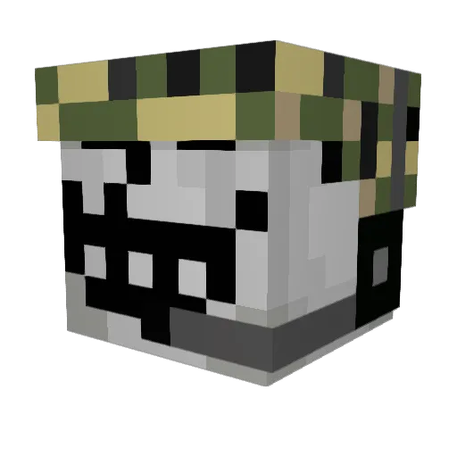 SargieBoy Minecraft avatar head, 3D render
