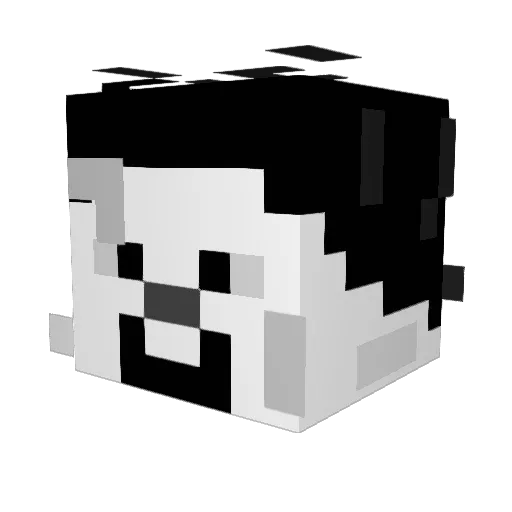Sargo153 Minecraft avatar head, 3D render