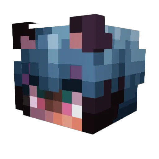 Sargsynjr Minecraft avatar head, 3D render