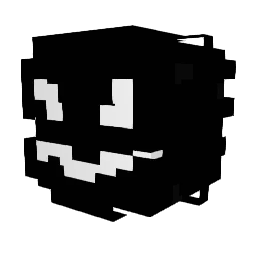 Sarhmarie Minecraft avatar head, 3D render