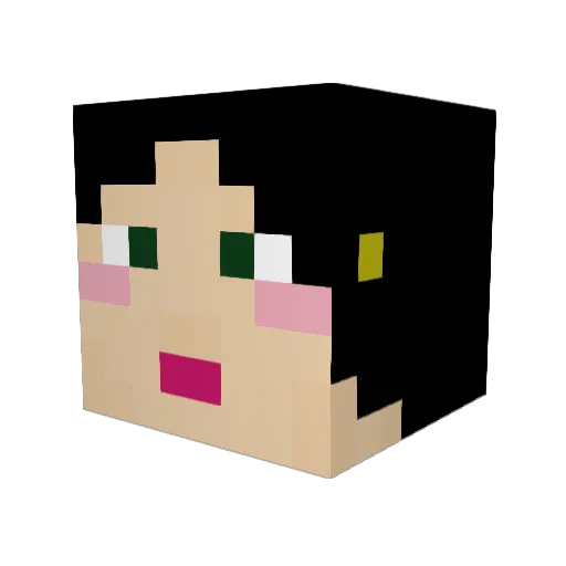 SarigYogir Minecraft avatar head, 3D render