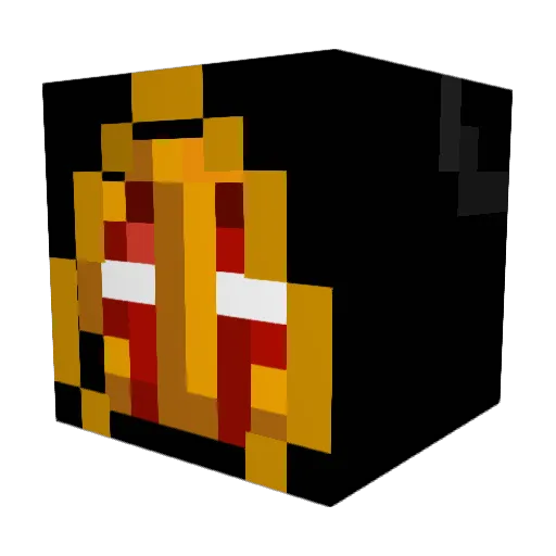 Saristo Minecraft avatar head, 3D render