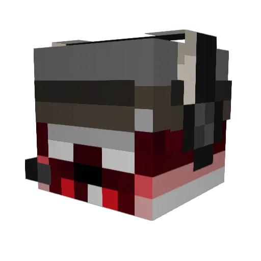 SarjantBob Minecraft avatar head, 3D render