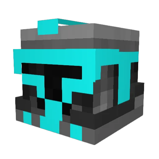 Sark__9 Minecraft avatar head, 3D render