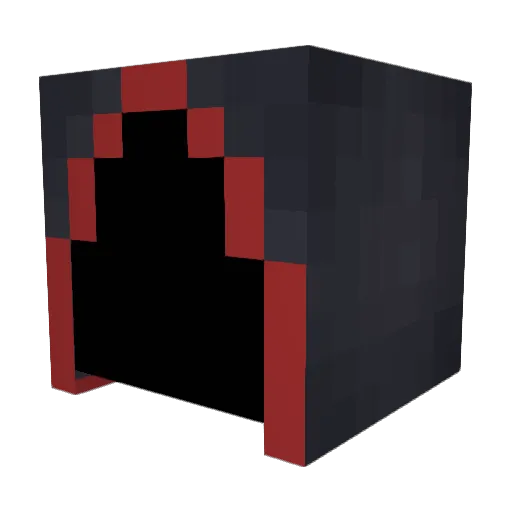Sarkozo Minecraft avatar head, 3D render