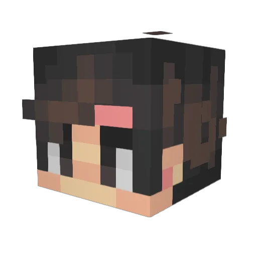 SarlMailliw Minecraft avatar head, 3D render