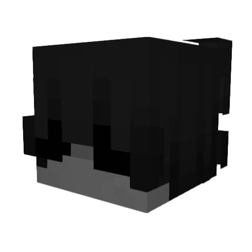 Sarna123 Minecraft avatar head, 3D render