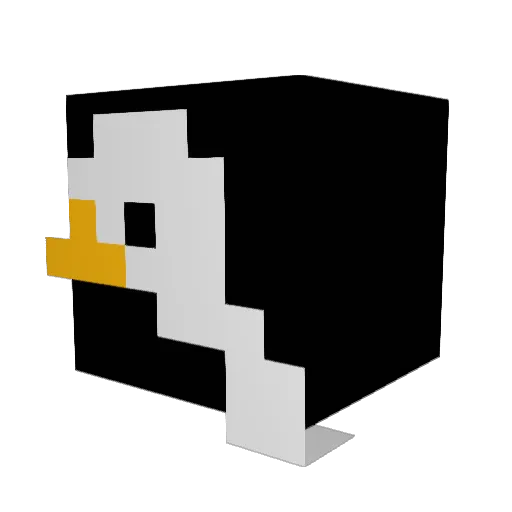 Saro918 Minecraft avatar head, 3D render