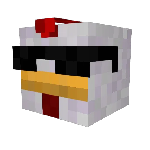 Sarpdeniz Minecraft avatar head, 3D render
