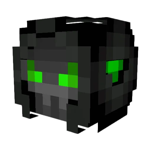Sarpythethird Minecraft avatar head, 3D render