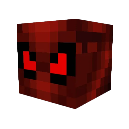 Sarrinah Minecraft avatar head, 3D render