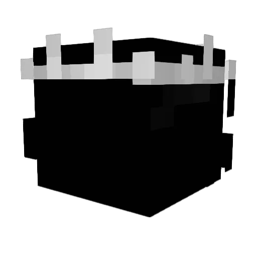 Sasal2 Minecraft avatar head, 3D render