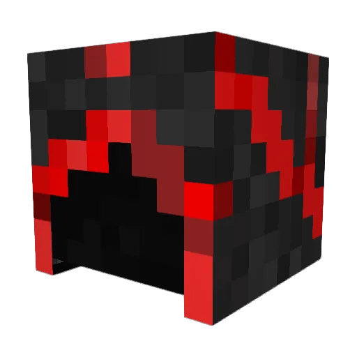 Sasch100 Minecraft avatar head, 3D render