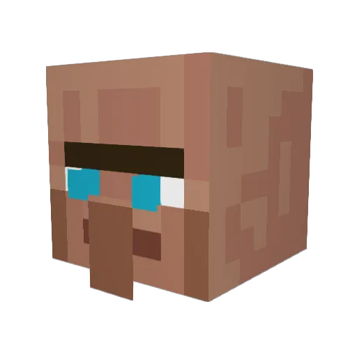 Sascha_15 Minecraft avatar head, 3D render