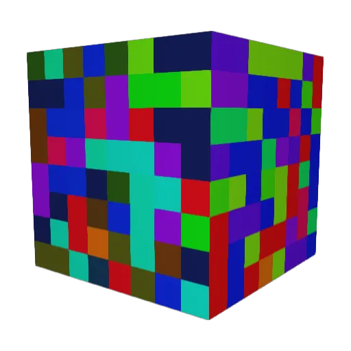 Saschia Minecraft avatar head, 3D render