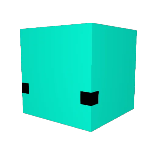Sase1 Minecraft avatar head, 3D render