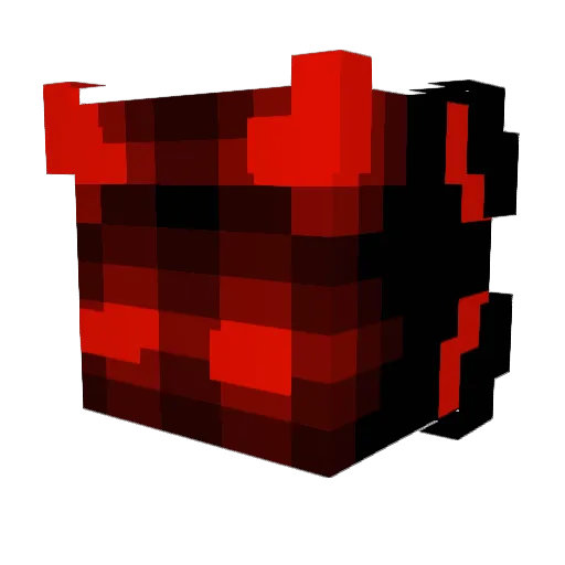 Sash369 Minecraft avatar head, 3D render