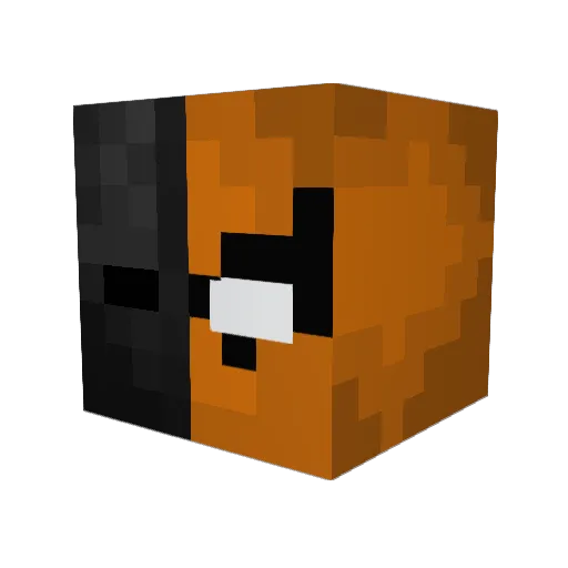 Sasha52 Minecraft avatar head, 3D render