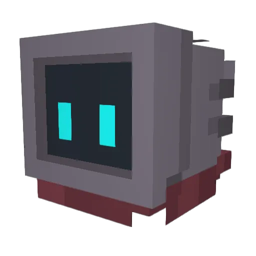 Sasha_Tomato Minecraft avatar head, 3D render