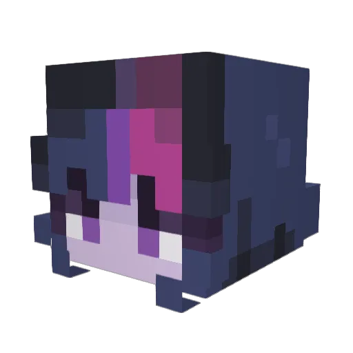 Sashanvrsk Minecraft avatar head, 3D render