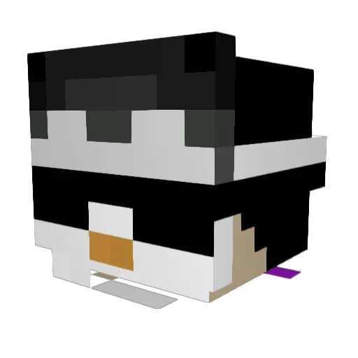 Sashibuna5 Minecraft avatar head, 3D render