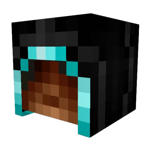 Sasquatch404 Minecraft avatar head, 3D render