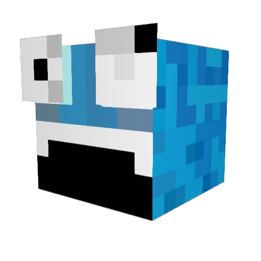 SassakixD Minecraft avatar head, 3D render