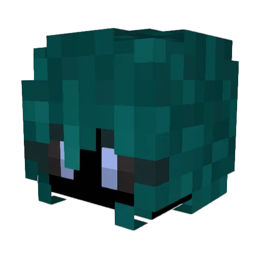 SassoMogusDankZ_ Minecraft avatar head, 3D render
