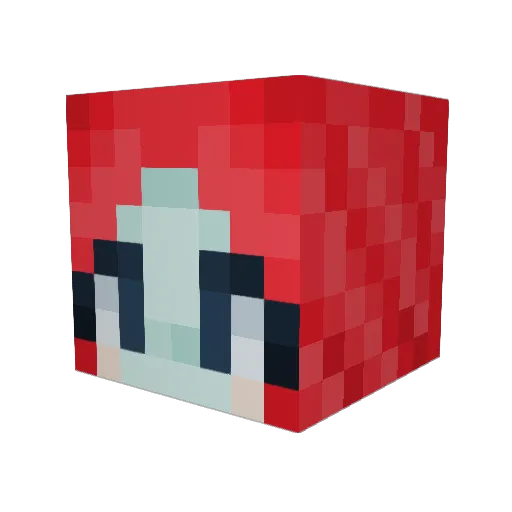 SassyMomma89 Minecraft avatar head, 3D render