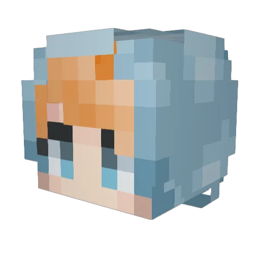 Sassy_stink15 Minecraft avatar head, 3D render