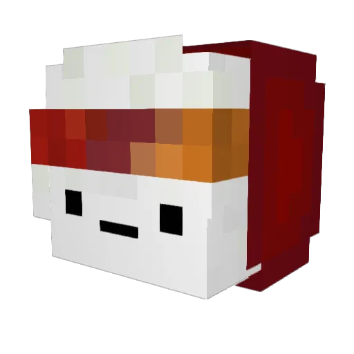 Sasuke176 Minecraft avatar head, 3D render