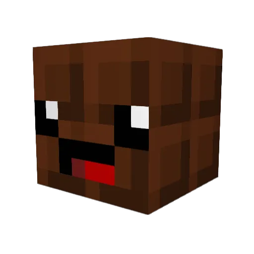 SatanSpawn Minecraft avatar head, 3D render